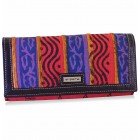  arpera ethnic cotton print wallet |red |C11528-3A